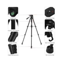 سه پایه دوربین عکاسی کینگ جوی KINGJOY VT-880 Tripod به همراه هولدر - Image 8