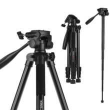 سه پایه دوربین عکاسی کینگ جوی KINGJOY VT-880 Tripod به همراه هولدر - Image 4