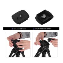سه پایه دوربین عکاسی کینگ جوی KINGJOY VT-880 Tripod به همراه هولدر - Image 9