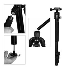 سه پایه دوربین عکاسی کینگ جوی Kingjoy G555 with 360°Panoramic Ball Head - Image 6