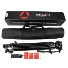 سه پایه دوربین فیلمبرداری کینگ جوی Kingjoy Professional VT-3500 Video Tripod - Image 12