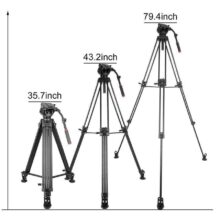 سه پایه دوربین فیلمبرداری کینگ جوی Kingjoy Professional VT-3500 Video Tripod - Image 8