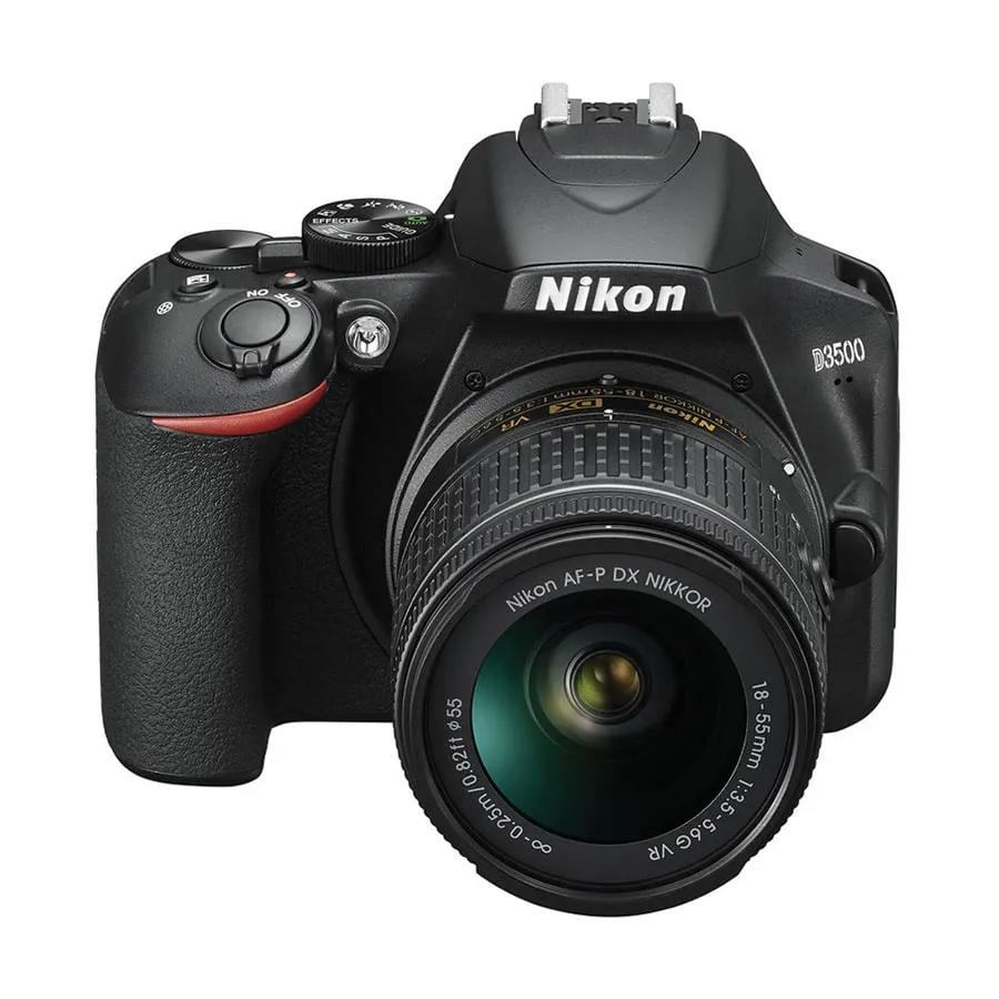 D3500-18-55-GVR-1-min دوربین عکاسی نیکون Nikon D3500 DSLR Camera Kit 18-55mm f/3.5-5.6G VR - تصویر 1