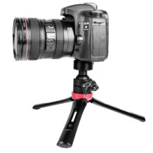 سه پایه دوربین عکاسی رومیزی کینگ جوی Kingjoy New Aluminum Wearable Tabletop mini tripod KT-60 - Image 7