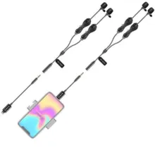 میکروفون یقه‌ای بویا BOYA BY-M2D Lighting Microphone - تصویر 3