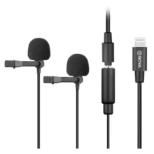 میکروفون یقه‌ای بویا BOYA BY-M2D Lighting Microphone