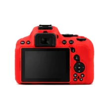 کاور سیلیکونی نیکون Silicon cover for Nikon D5500 قرمز - تصویر 2