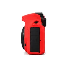 کاور سیلیکونی نیکون Silicon cover for Nikon D5500 قرمز - تصویر 4