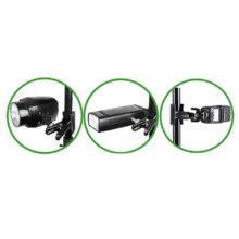 گیره نگهدارنده فون پاناسان Panasun Background holder به همراه پیچ نصب (شفت) - Image 4