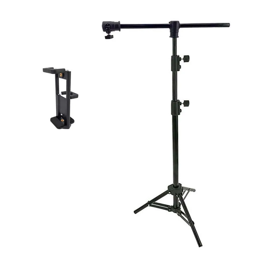 805-m2-شفت-پلاستیکی.jpg1-min سه پایه موبایل پاناسان Panasun 805M2 - تصویر 1