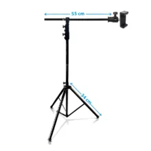کیت ویدیو لایت BK-300 با میکروفون حرفه ای و بکگراند B-kit34 - تصویر 13
