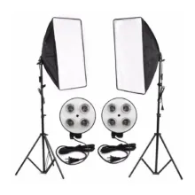 کیت اقتصادی عکاسی از محصول سافت باکس 4 لامپ D-kit11 - تصویر 2