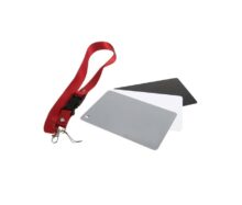 کارت خاکستری گردن آویز سانتی متر NiceFoto Gray card 13x18