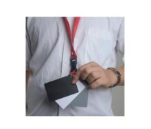 کارت خاکستری گردن آویز سانتی متر NiceFoto Gray card 13x18 - Image 2