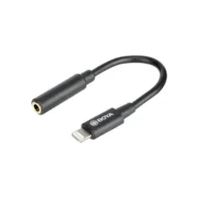 کابل تبدیل میکروفون بویا BOYA BY-K3 3.5mm to Lightning Cable - تصویر 3