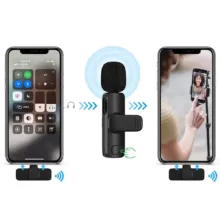 میکروفون یقه ای بی سیم مدل Type-C Receiver Port-K9 - تصویر 2
