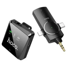 میکروفون دیجیتالی بی سیم موبایل و دوربین هوکو HOCO S31 3in1 - تصویر 2