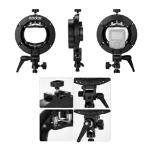 سافت باکس اسپیدلایت گودکس Godox S2 Speedlight Bracket With Softbox 60x60cm - تصویر 10