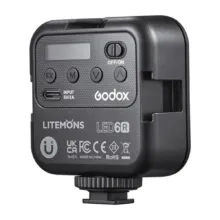 کیت پروژکتور Godox 6R RGB و میکروفون یقه ای F-kit5 - تصویر 6