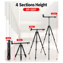 سه پایه جیماری Jmary Tripod KP-2207 - تصویر 8
