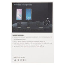 میکروفون یقه ای حرفه ای Wireless Microphone SX9 - Image 11