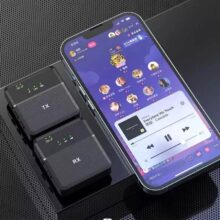 میکروفون یقه ای حرفه ای Wireless Microphone SX9 - Image 9