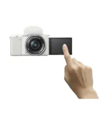 دوربین بدون آینه سونی سفید Sony ZV-E10 mirrorless body white - تصویر 6
