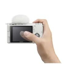 دوربین بدون آینه سونی سفید Sony ZV-E10 mirrorless body white - تصویر 5