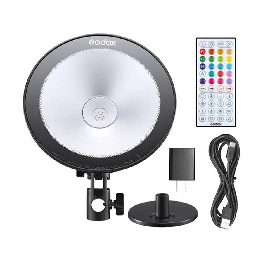 GODOX-LED-CL10-RGB-.10 (900x900) نور ال ای دی گودکس GODOX LED CL10 RGB - تصویر 1