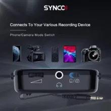 میکروفون سینکو Synco S6M2 Lavalier Microphone - تصویر 3