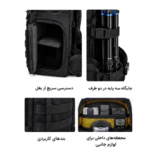 کوله پشتی دوربین ویست Vist Camera Backpack VD200 - تصویر 6