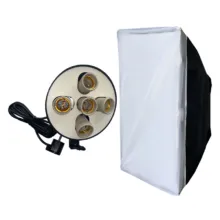 کیت تولید محتوا 5 لامپ با سافت باکس و نور رنگی A-kit25 - تصویر 2