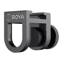گیره اتصال میکروفون به موبایل بویا BOYA BY-C12 Cold Shoe Accessory Mount