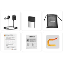 میکروفون یقه ای کامیکا Comica Audio CVM-V01.USB Microphone for USB Type-C Devices - تصویر 3