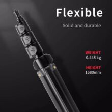 سه پایه دوربین عکاسی جیماری Jmary MT-38 Tripod - Image 5