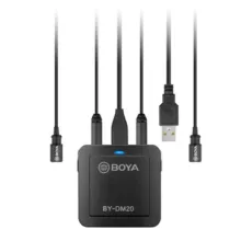 میکروفون یقه‌ای بویا Boya BY-DM20 Microphone - تصویر 2
