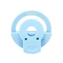 رینگ لایت سلفی موبایل رنگ آبی Mobile selfie Ring Light Blue - تصویر 3