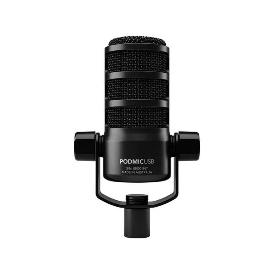 RODE PodMic USB and XLR Dynamic Broadcast Microphone (6) (900x900) (900x900) میکروفون استودیویی رود RODE PodMic USB - تصویر 1