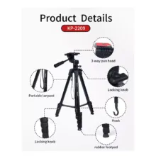 کیت دانشجویی سه پایه 2205 ، کیف کانن CH و تمیز کننده S-kit11 - تصویر 6