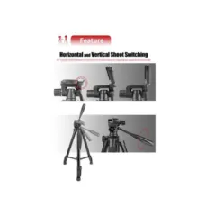 سه پایه دوربین عکاسی کینگ جوی KINGJOY Tripod VT-890H - تصویر 11