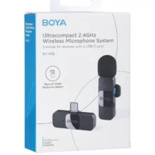 میکروفون بی سیم یقه ای بویا BOYA Microphone BY-V10 - تصویر 6