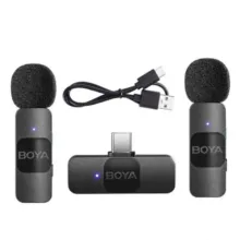 میکروفون بی سیم یقه ای بویا BOYA Microphone BY-V20 - تصویر 3