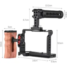 کیج دوربین اندور Andoer camera cage for Sony A7C - تصویر 3