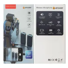 میکروفون بی سیم انسر Answer K66 Wireless Microphone - تصویر 5