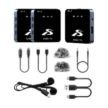 میکروفون بی سیم یقه ای انسر Answer Microphone SX85 dual - تصویر 6