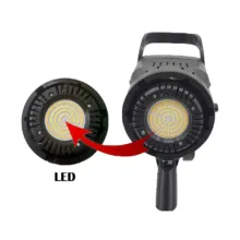کیت عکاسی دو شاخه ویدئو لایت LED-1201 با سافت باکس D-kit16 - تصویر 3