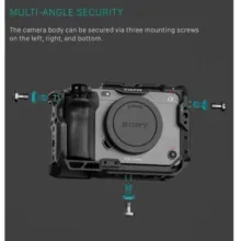 کیج دوربین سونی Tilta Full Camera Cage for Sony FX3/FX30 V2 Black - تصویر 16