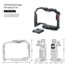 کیج دوربین سونی Tilta Full Camera Cage for Sony a7 IV Basic Kit Black - تصویر 12