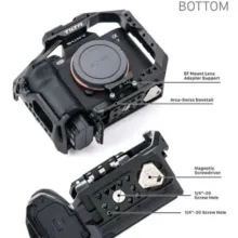 کیج دوربین سونی Tilta Full Camera Cage for Sony a7 IV Black - تصویر 15