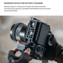کیج دوربین سونی Tilta Full Camera Cage for Sony a7 IV Black - تصویر 17